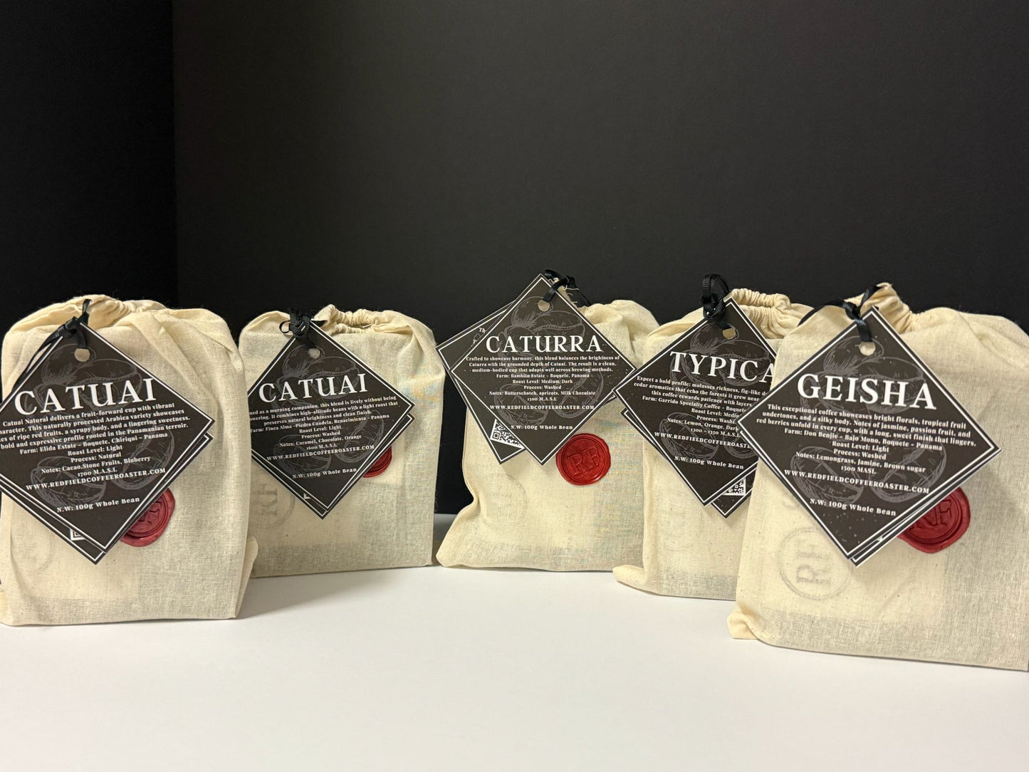 First Harvest Sample Set – 5 Varieties (100g Each)